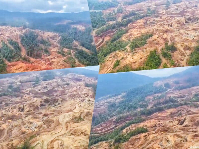 Kondisi Hutan di Konawe Utara, Sulawesi Tenggara memprihatinkan, SDA dikeruk habis, Reklamasi tak kunjung dilakukan pemerintah. 