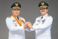 Bupati Konawe Utara, H. Ruksamin dan Wakil Bupati Konawe Utara, H. Abuhaera intens layani masyarakat melalui Lapor Konasara.