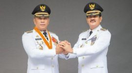Bupati Konawe Utara, H. Ruksamin dan Wakil Bupati Konawe Utara, H. Abuhaera intens layani masyarakat melalui Lapor Konasara.