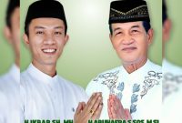Bupati dan Wakil Bupati Konawe Utara Terpilih, H. Ikbar, S.H., M.H, dan H. Abuhaera, S.Sos., M.Si.,