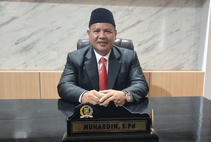 Wakil Ketua II Dewan Perwakilan Rakyat Daerah (DPRD) Konawe Utara (Konut), Muhardin, S.Pd. Foto: Rul