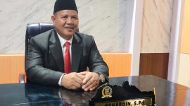 Wakil Ketua II Dewan Perwakilan Rakyat Daerah (DPRD) Konawe Utara (Konut), Muhardin, S.Pd. Foto: Rul