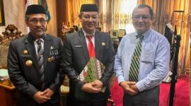 Amir Mahmud Moita resmi sebagai Pelaksana Tugas (Plt) Kepala Dinas Pemberdayaan Masyarakat Desa (PMD) Konawe Utara.