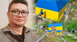 Kepala Bidang (Kabid) Cipta Karya Konut, Ir. Rahmad Djuhira, ST, MT, dan Pembangunan Sistem Penyediaan Air Minum (SPAM) di Desa Bandaeha, Kecamatan Molawe, Kabupaten Konawe Utara (Konut) kini dinikmati warga.