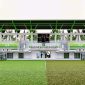 Design Stadion Mini Konasara dibangun di Kelurahan Molawe, Kecamatan Molawe, Kabupaten Konawe Utara (Konut) tahun 2025. Foto : Istimewa