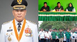 Seluruh kader Dewan Pengurus Cabang (DPC) Partai Bulan Bintang (PBB) Konawe Utara (Konut) mengucapkan Terima Kasih Kontribusi H. Ruksamin Sebagai Bupati Konut kurang dari Satu Dekade. 