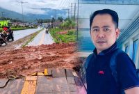 Anggota DPRD Konawe Utara, Fendrik, S.Kom, dan Perusakan Trotoar pejalan kaki akibat aktivitas mobilitas alat berat dan pengerukan tanah, Selasa (10/06/2025).