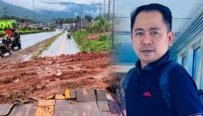Anggota DPRD Konawe Utara, Fendrik, S.Kom, dan Perusakan Trotoar pejalan kaki akibat aktivitas mobilitas alat berat dan pengerukan tanah, Selasa (10/06/2025).