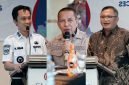 Bupati Konawe Utara, H. Ikbar, bersama Director PT SPR Sandy Hermawan, serta perwakilan dari Dinas Energi dan Sumber Daya Mineral (ESDM), Dinas Kehutanan, Dinas Lingkungan Hidup Provinsi Sulawesi Tenggara.