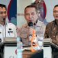Bupati Konawe Utara, H. Ikbar, bersama Director PT SPR Sandy Hermawan, serta perwakilan dari Dinas Energi dan Sumber Daya Mineral (ESDM), Dinas Kehutanan, Dinas Lingkungan Hidup Provinsi Sulawesi Tenggara.