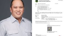 H. Ruksamin dan Undangan Seminar Hasil Penelitian program doktoral Unhas yang akan digelar pada 18 Juni 2025.