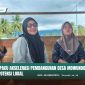 Kepala Desa Mowundo, Naniyatin, S.Pd., bersama Aparatur Desa menceritakan progres pembangunan berbasis potensi lokal dan partisipasi masyarakat, Jum'at (20/06/2025).
