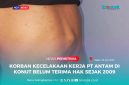 Guslimin, warga Desa Watukila, Kecamatan Lasolo, Kabupaten Konawe Utara (Konut), korban kecelakaan kerja alami patah tulang belakang, saat eksplorasi pengeboran oleh PT Aneka Tambang (Antam) Geomin pada tahun 2009 di wilayah Bawulu. Foto : Ist.