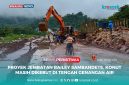 Pekerjaan pembangunan jembatan Bailey di poros jalan Nasional Trans Sulawesi yang menghubungkan Kendari, Sulawesi Tenggara, dan Morowali, Sulawesi masih berlangsung, Minggu (29/06/2025).