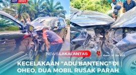 Lakalantas Dua Unit Mobil 