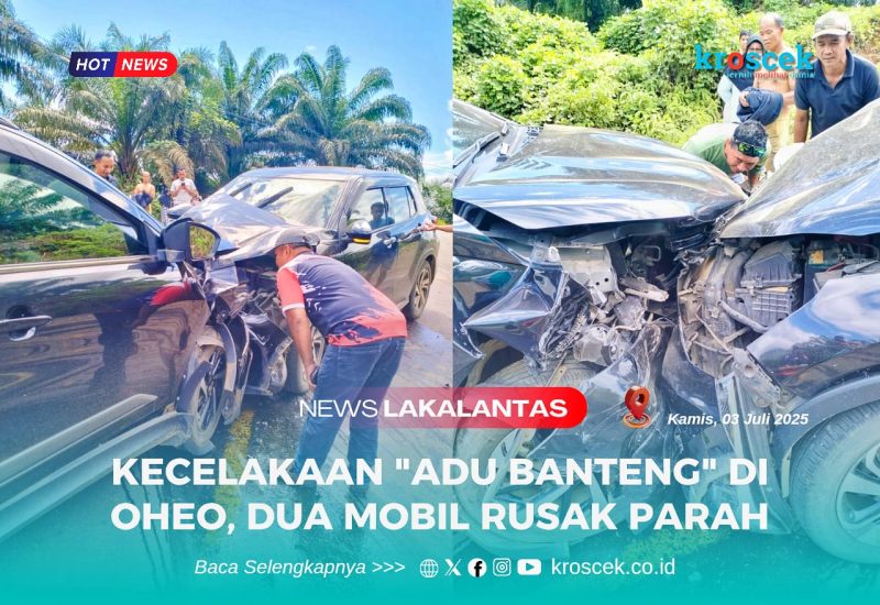 Lakalantas Dua Unit Mobil 