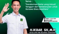 Ketua Dewan Pimpinan Wilayah (DPW) PBB Sulawesi Tenggara (Sultra), H. Ikbar, S.H., M.H.