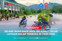 Latihan Balap dilangsungkan secara rutin dua kali sepekan di Sirkuit Jalan Raya Twin Ring Konasara, yang terletak di kompleks perkantoran Bupati Konawe Utara, Kelurahan Wanggudu, Kecamatan Asera, Minggu (06/07/2025).