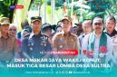 Bupati dan Wabup Konut, H. Ikbar, S.H., M.H., dan H. Abuhaera, S.Sos., M.Si., bersama Forkopimda Konut menyambut kedatangan Tim Penilai Provinsi yang dipimpin oleh Kepala Dinas Pemberdayaan Masyarakat dan Desa (DPMD) Provinsi Sulawesi Tenggara, Dr. Ir. I Gede Panca, M.Pd, di Desa Mekar Jaya, Langgikima, Selasa (08/07/2025).