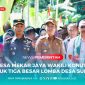 Bupati dan Wabup Konut, H. Ikbar, S.H., M.H., dan H. Abuhaera, S.Sos., M.Si., bersama Forkopimda Konut menyambut kedatangan Tim Penilai Provinsi yang dipimpin oleh Kepala Dinas Pemberdayaan Masyarakat dan Desa (DPMD) Provinsi Sulawesi Tenggara, Dr. Ir. I Gede Panca, M.Pd, di Desa Mekar Jaya, Langgikima, Selasa (08/07/2025).