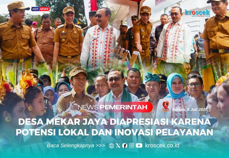 Bupati dan Wabup Konut, H. Ikbar, S.H., M.H., dan H. Abuhaera, S.Sos., M.Si., bersama Forkopimda Konut intens kunjungan Tim Penilai Provinsi yang dipimpin oleh Kepala Dinas Pemberdayaan Masyarakat dan Desa (DPMD) Provinsi Sulawesi Tenggara, Dr. Ir. I Gede Panca, M.Pd, di Desa Mekar Jaya, Langgikima, Selasa (08/07/2025).