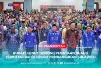 Bupati Konawe Utara, H. Ikbar, S.H., M.H., menghadiri Forum Koordinasi Pembangunan Wilayah Berbasis Penataan Ruang Pulau Sulawesi yang diselenggarakan di Gedung DPRD Provinsi Sulawesi Tengah, Kamis (10 Juni 2025).