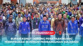 Bupati Konawe Utara, H. Ikbar, S.H., M.H., menghadiri Forum Koordinasi Pembangunan Wilayah Berbasis Penataan Ruang Pulau Sulawesi yang diselenggarakan di Gedung DPRD Provinsi Sulawesi Tengah, Kamis (10 Juni 2025).
