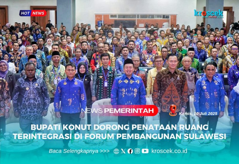 Bupati Konawe Utara, H. Ikbar, S.H., M.H., menghadiri Forum Koordinasi Pembangunan Wilayah Berbasis Penataan Ruang Pulau Sulawesi yang diselenggarakan di Gedung DPRD Provinsi Sulawesi Tengah, Kamis (10 Juni 2025).