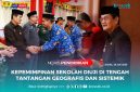 Wakil Bupati Konawe Utara, H. Abuhaera, S.Sos., M.Si., memberikan sambutannya saat melantik 19 pejabat fungsional guru yang mendapatkan tugas tambahan sebagai Kepala Sekolah di Aula Anawai Ngguluri lantai I, Wanggudu, Kamis (10/07/2025).