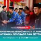 Wakil Bupati Konawe Utara, H. Abuhaera, S.Sos., M.Si., memberikan sambutannya saat melantik 19 pejabat fungsional guru yang mendapatkan tugas tambahan sebagai Kepala Sekolah di Aula Anawai Ngguluri lantai I, Wanggudu, Kamis (10/07/2025).