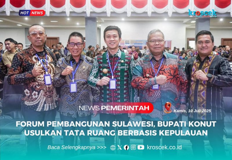 Bupati Konawe Utara, H. Ikbar, S.H., M.H., menghadiri Forum Koordinasi Pembangunan Wilayah Berbasis Penataan Ruang Pulau Sulawesi yang diselenggarakan di Gedung DPRD Provinsi Sulawesi Tengah, Kamis (10 Juni 2025).
