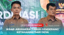 Bupati dan Wakil Bupati Konawe Utara, H. Ikbar-H. Abuhaera, dalam Rapat Koordinasi (Rakor) Ketahanan Pangan di Aula Anawai Ngguluri, Senin (21/7/2025).