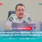 Sekretaris Daerah (Sekda) Kabupaten Konawe Utara, Dr. Safruddin, S.Pd., M.Pd, saat memberikan keterangan Pers-nya soal PPPK Konawe Utara, Rabu (23/07/2025).