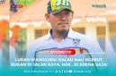 Lurah Wanggudu, Hasanuddin, S.Si., yang juga sebagai Ketua Bidang pembinaan dan pengembangan IMI Konawe Utara.
