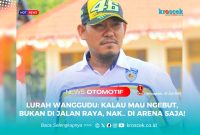 Lurah Wanggudu, Hasanuddin, S.Si., yang juga sebagai Ketua Bidang pembinaan dan pengembangan IMI Konawe Utara.