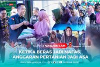 Bupati Konawe Utara, H. Ikbar, S.H., M.H., menyerahkan langsung bantuan beras kepada masyarakat penerima manfaat di Desa Larobende, Kecamatan Andowia, Kamis (2407/2025).