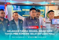 Iksan resmi terpilih aklamasi sebagai Ketua DPC pada Musyawarah Cabang (Muscab) Partai Bulan Bintang (PBB) Kabupaten Konawe Selatan (Konsel).