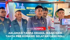 Iksan resmi terpilih aklamasi sebagai Ketua DPC pada Musyawarah Cabang (Muscab) Partai Bulan Bintang (PBB) Kabupaten Konawe Selatan (Konsel).