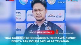 Koordinator Forum Komunikasi Wartawan (Forkawa) Kabupaten Konawe Utara (Konut), Syaifuddin.