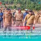 Tim Dikbud dan gabungan OPD terkait tinjau lokasi pembangunan SDN 3 Laskep di lokasi IUP PT Paramita, Senin (28/07/2025).