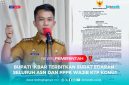 Bupati Konawe Utara, H. Ikbar, S.H., M.H,. dan Surat Edaran ASN, PPPK, dan Masyarakat Wajib KTP Konawe Utara.