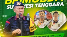 Komandan Satuan Brimob Polda Sultra, Kombes Pol Sugianto Marweki, S.I.K., M.Si : Olahraga dan Tugas Negara, Dua Dunia, Satu Jiwa!.