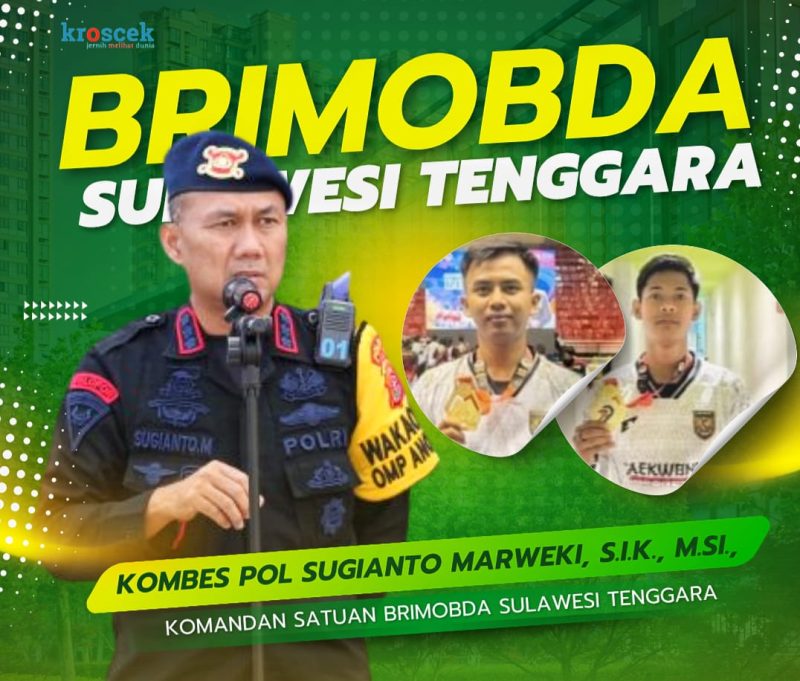 Komandan Satuan Brimob Polda Sultra, Kombes Pol Sugianto Marweki, S.I.K., M.Si : Olahraga dan Tugas Negara, Dua Dunia, Satu Jiwa!.