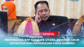 Anggota DPRD Konut, Fendrik, S.Kom.