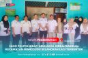 Tim Verifikasi Pemprov Sultra Sayidina Suparhadi, S.Sos dan Teti Darmawati, S.Hi, didampingi langsung ke lapangan oleh Kabag Tata Pemerintahan (Tapem) Setda Konut, Nur Adnan Ari Putra, S.IP, dan Camat Asera, Aswar Amirudin, S.H., M.H., di Puskesmas Wanggudu Raya terakreditasi Paripurna pada kualitas Pelayanan Kesehatan, Rabu (30/07/2025).