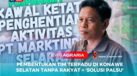 Direktur PuSPAHAM Sultra, Kisran Makati.