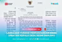 Surat Edaran Nomor 100.3.4/179/SJ tentang Perpanjangan Masa Jabatan Kepala Desa.
