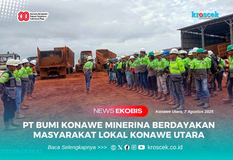 PT Bumi Konawe Minerina (BKM) serap 138 tenaga kerja lokal Konawe Utara.