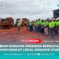 PT Bumi Konawe Minerina (BKM) serap 138 tenaga kerja lokal Konawe Utara.