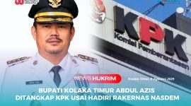 Penangkapan dilakukan KPK usai Abdul Azis menghadiri agenda Rapat Kerja Nasional (Rakernas) Partai NasDem di Makassar, Kamis malam (07/08/2025).